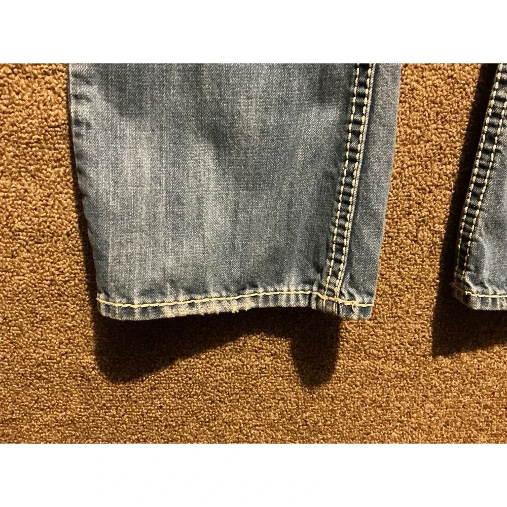 Rock & Roll Cowboy Jeans 36x32 Distressed Boot Cut MOD1612 Rodeo